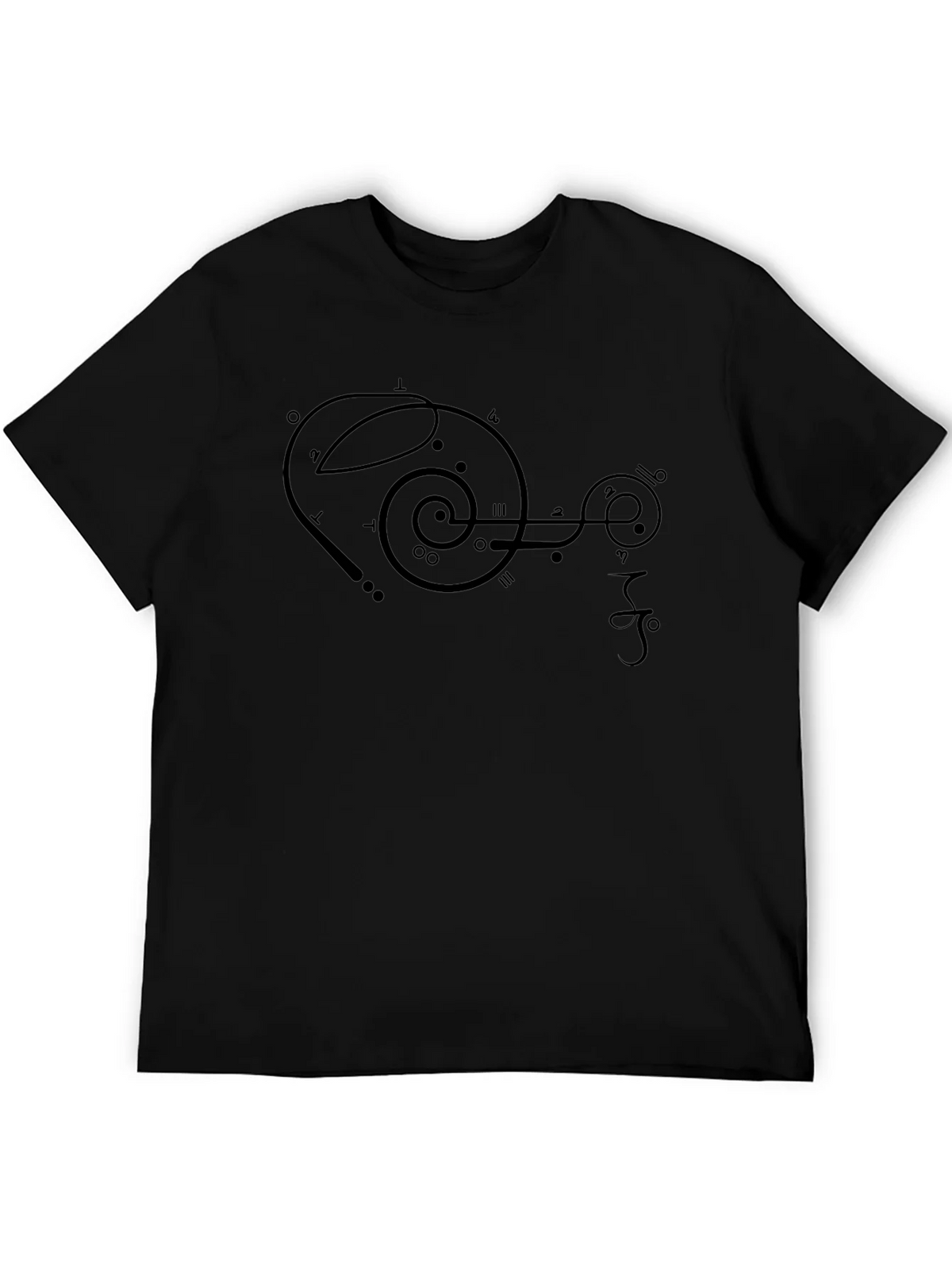 Mystic Symbol Graphic Tee - Black product image 5
