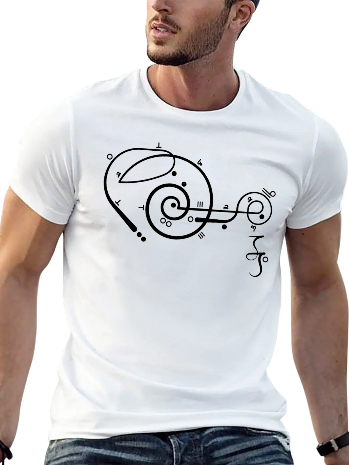 Mystic Symbol Graphic Tee - Black product image 12