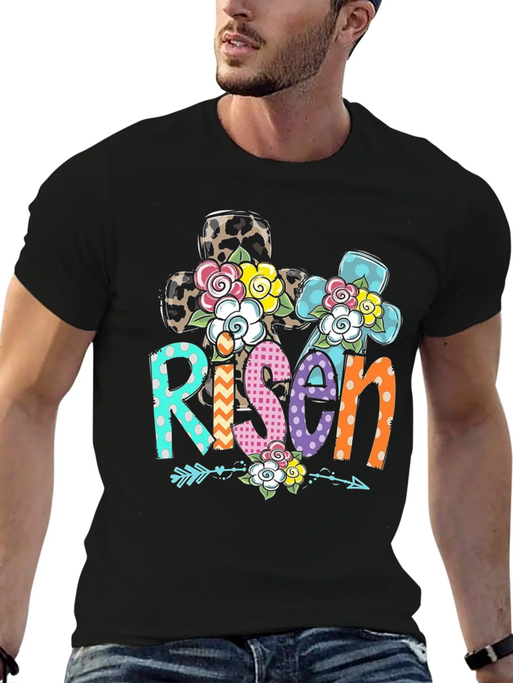Risen Graphic Tee - Easter Holiday Apparel product image 6