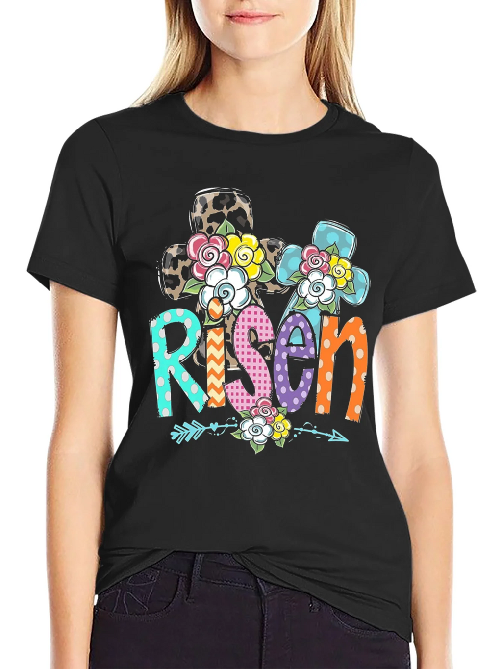Risen Graphic Tee - Easter Holiday Apparel product image 2
