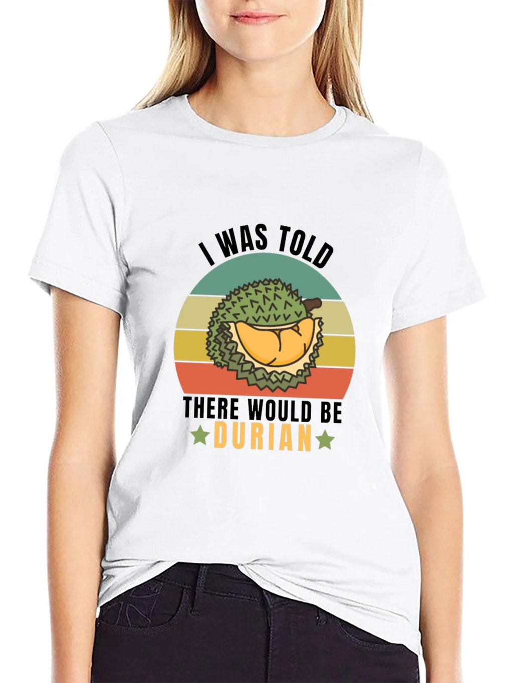 Durian Lover T-Shirt - Funny Fruit Tee product image 8