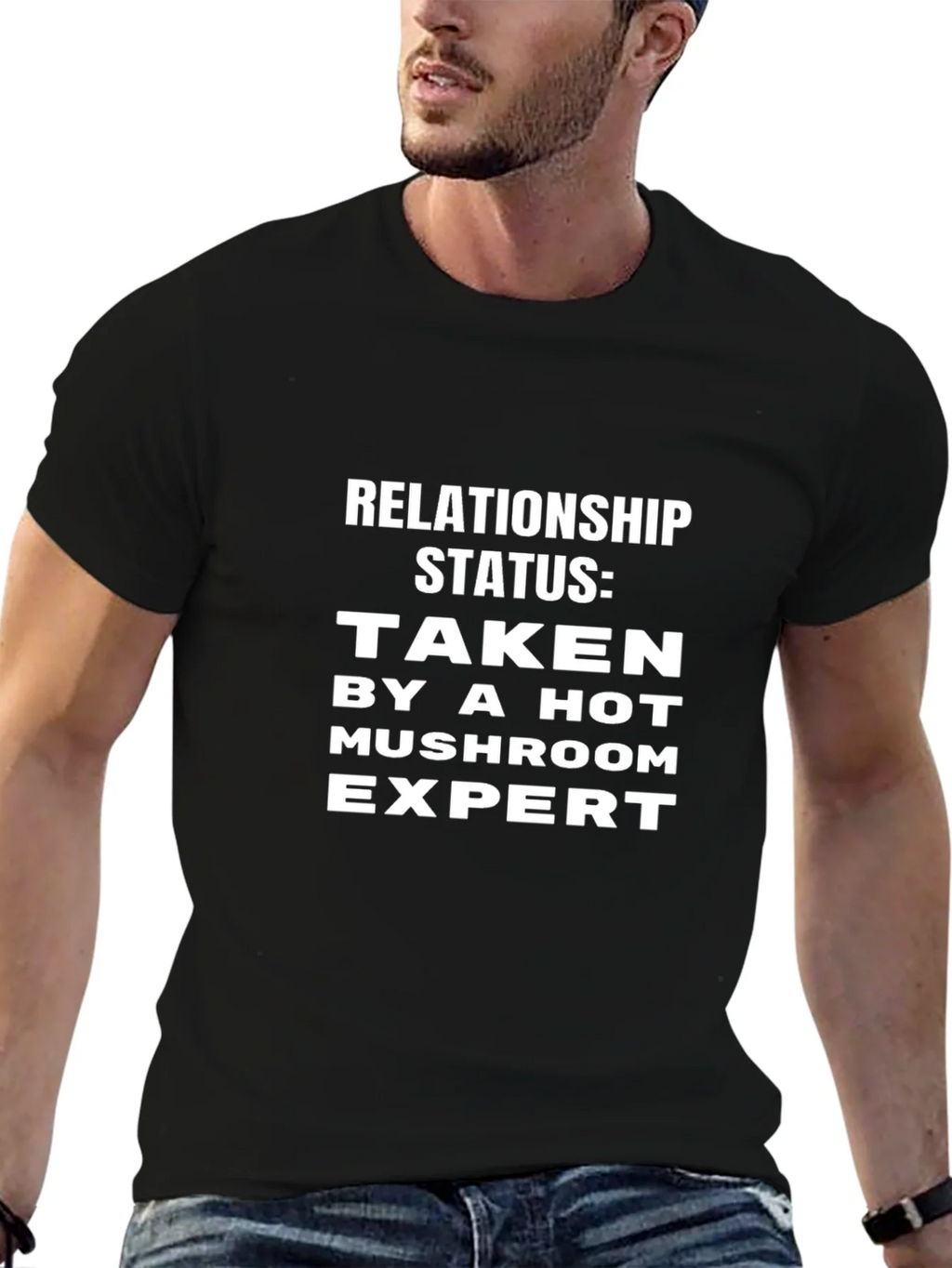 Relationship Status: Taken Mushroom Expert T-Shirt product image 5
