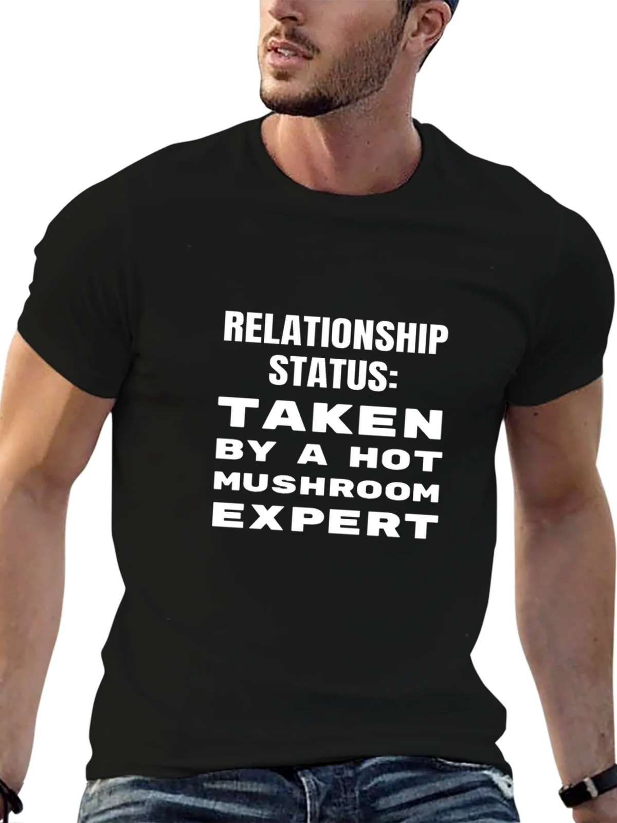 Relationship Status: Taken Mushroom Expert T-Shirt product image 5