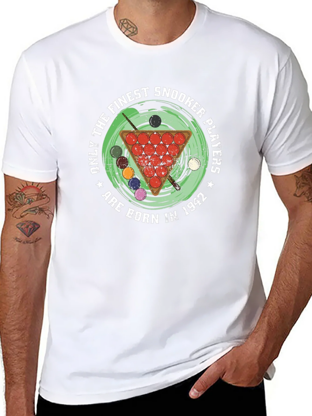 Finest Snooker Players Born in 1942 T-Shirt product image 2