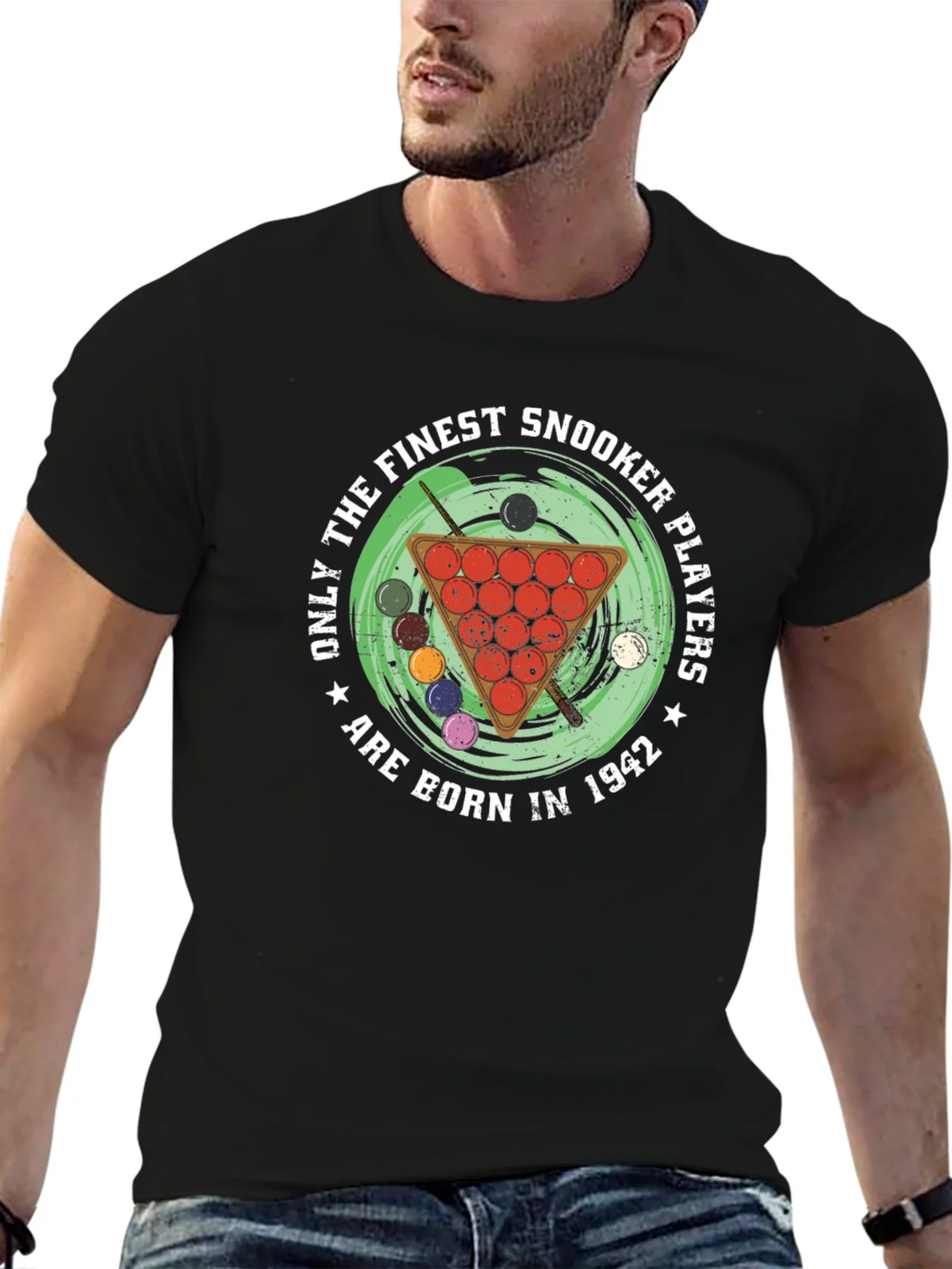 Finest Snooker Players Born in 1942 T-Shirt product image 1