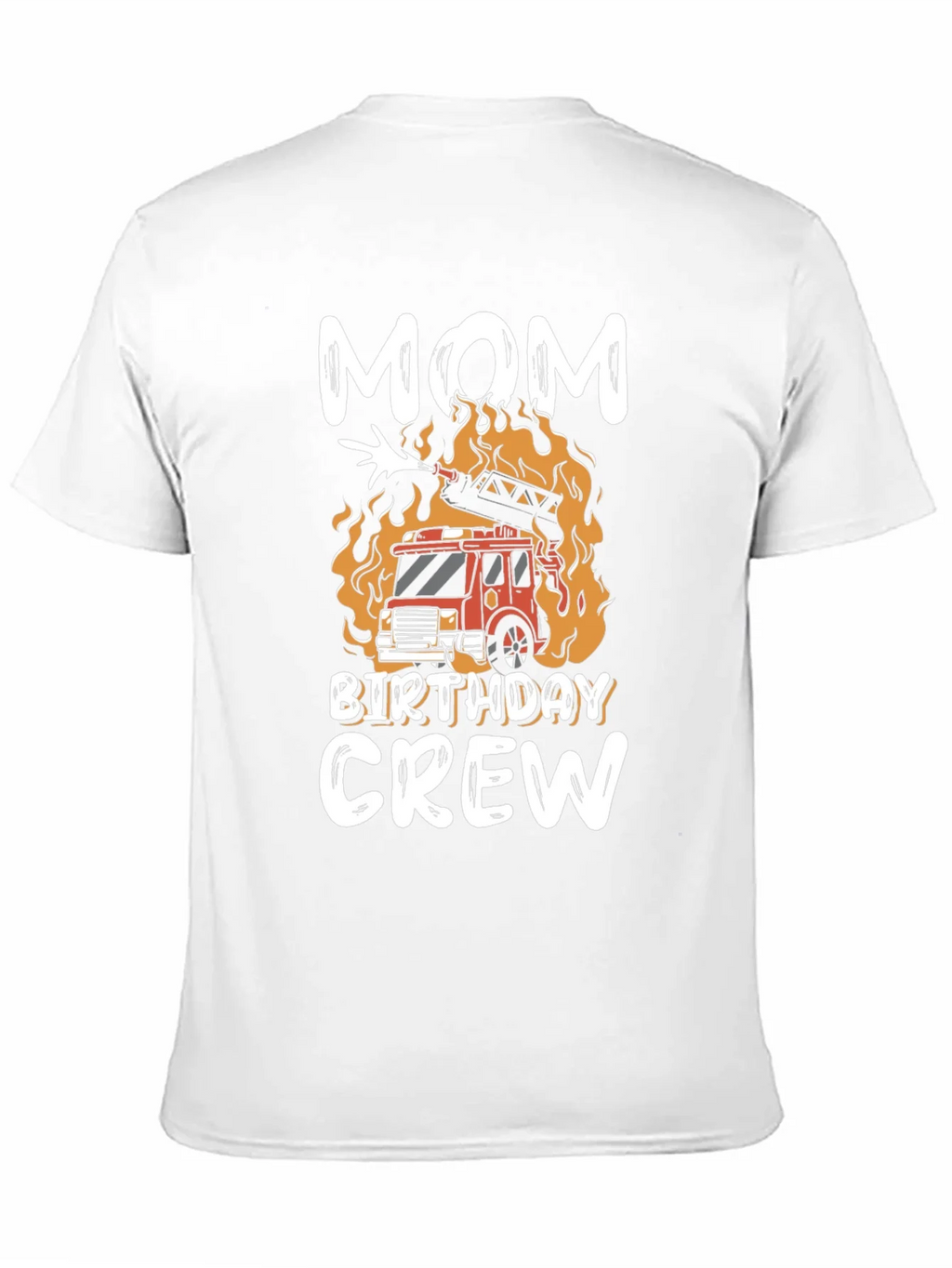 Mom Birthday Crew Firetruck T-Shirt product image 10
