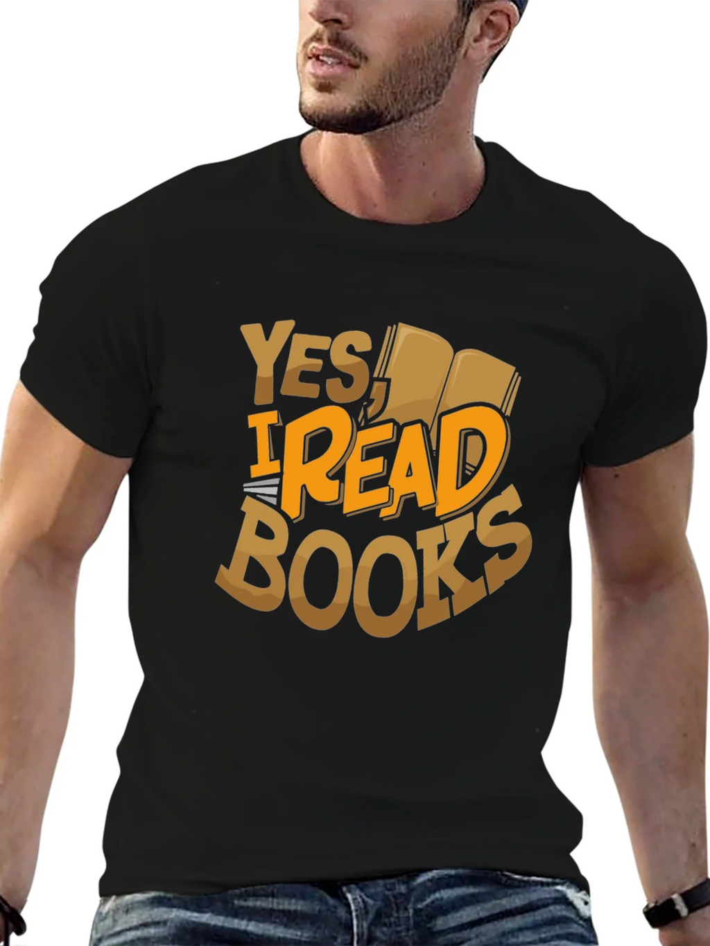 Yes I Read Books T-Shirt - Book Lover Tee product image 6