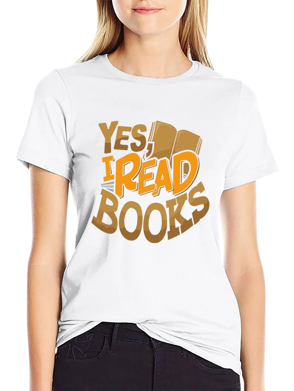 Yes I Read Books T-Shirt - Book Lover Tee product image 8