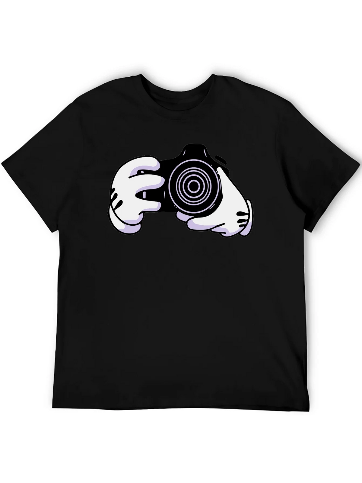 Cartoon Camera Graphic Tee product image 5