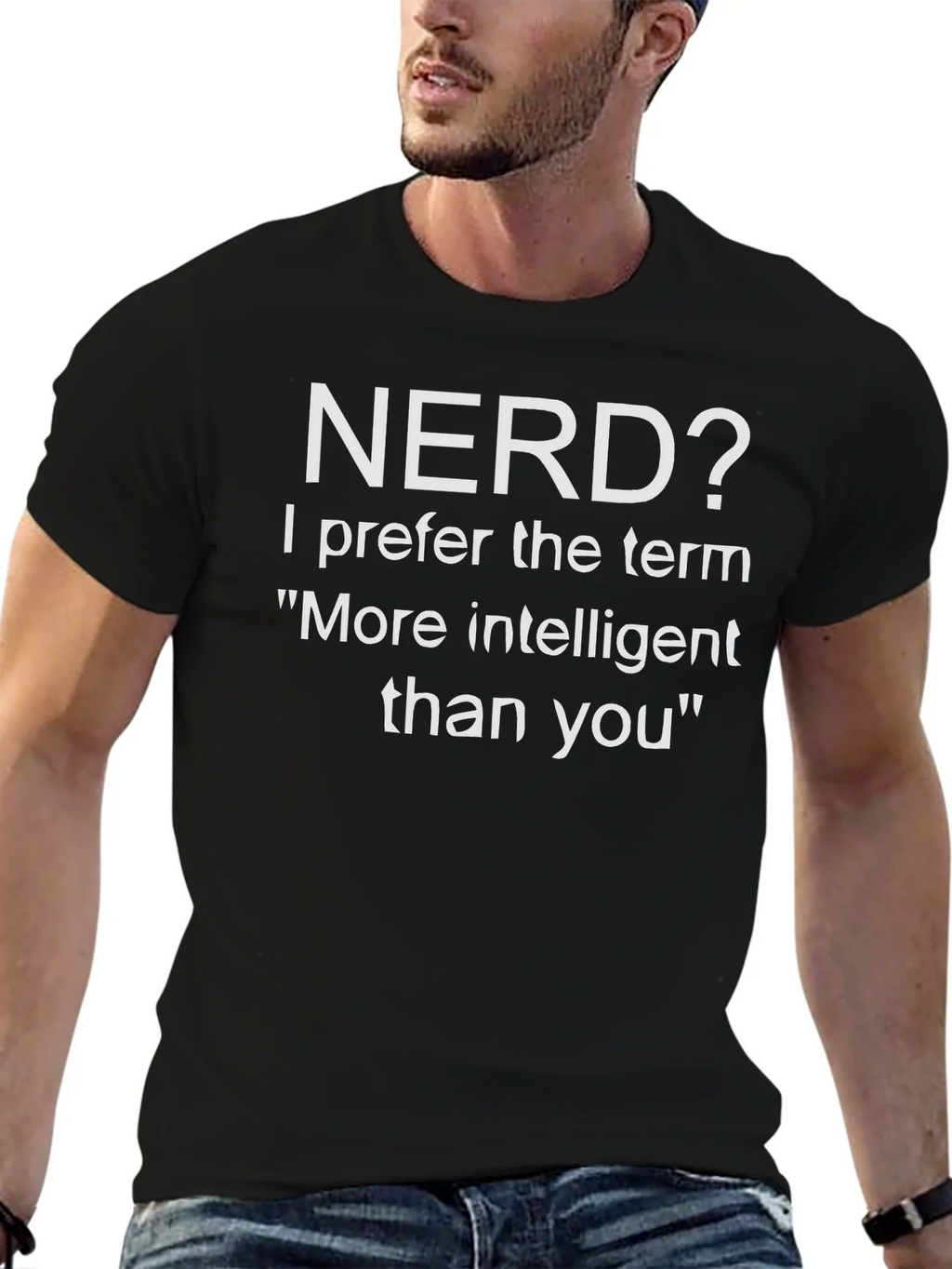 Nerd? More Intelligent Than You T-Shirt product image 6