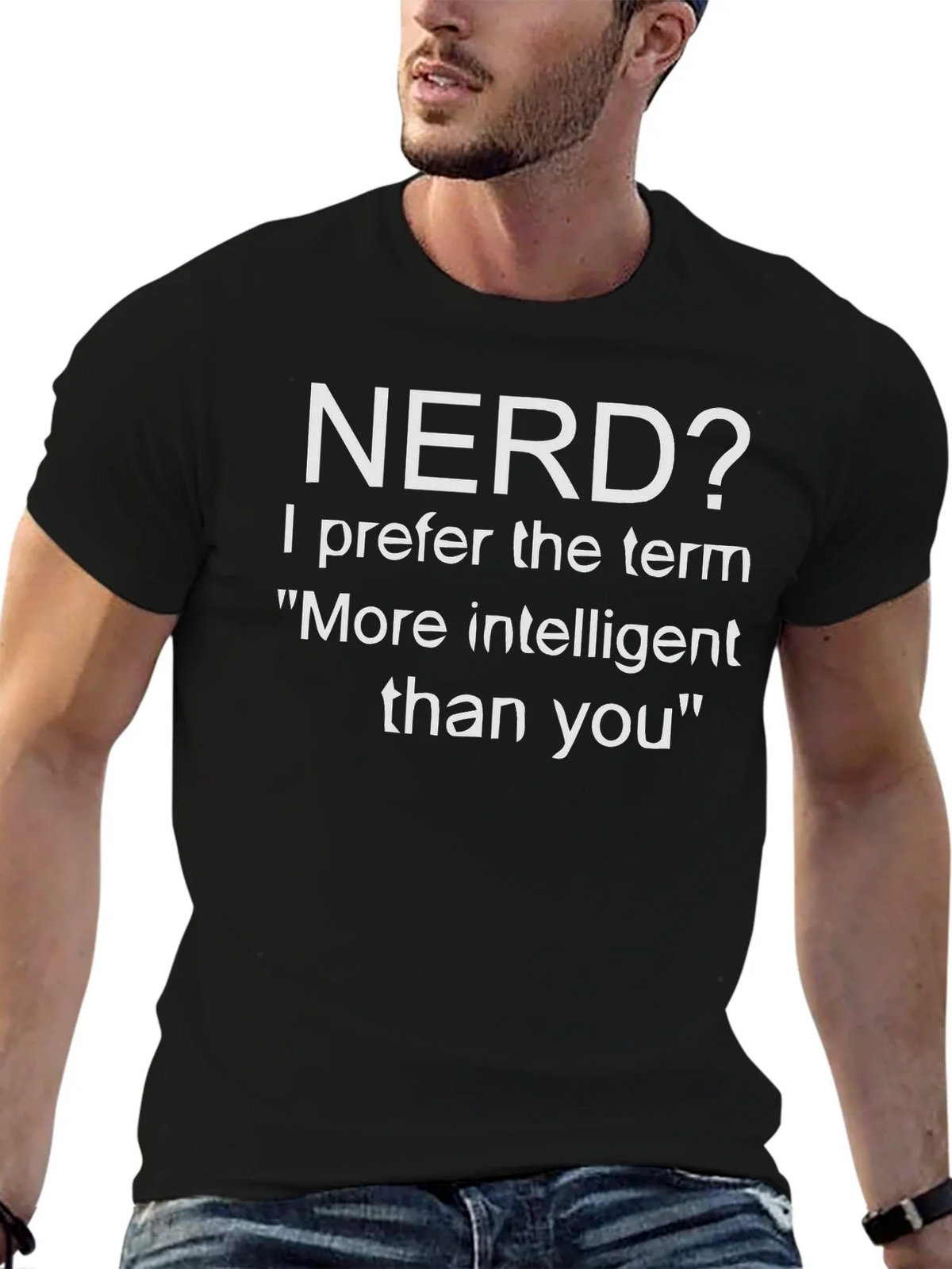 Nerd? More Intelligent Than You T-Shirt product image 6