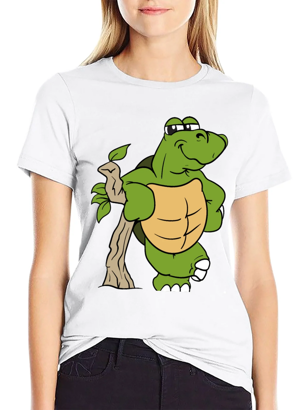 Cartoon Turtle Graphic T-Shirt product image 5