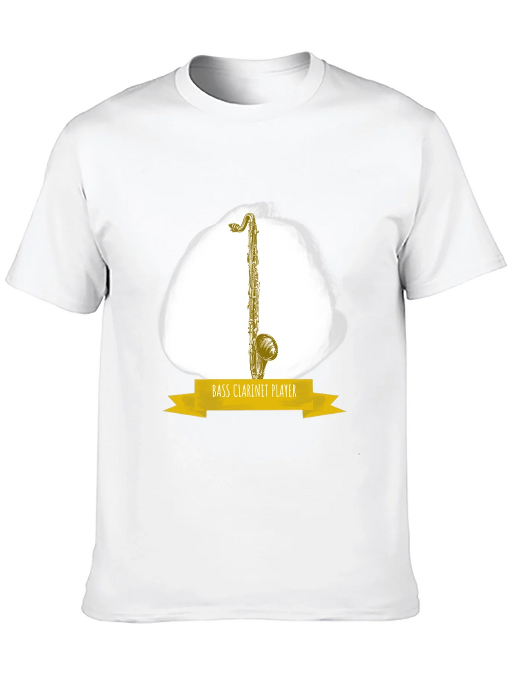 Bass Clarinet Player Graphic T-Shirt - Music Lover Tee product image 9