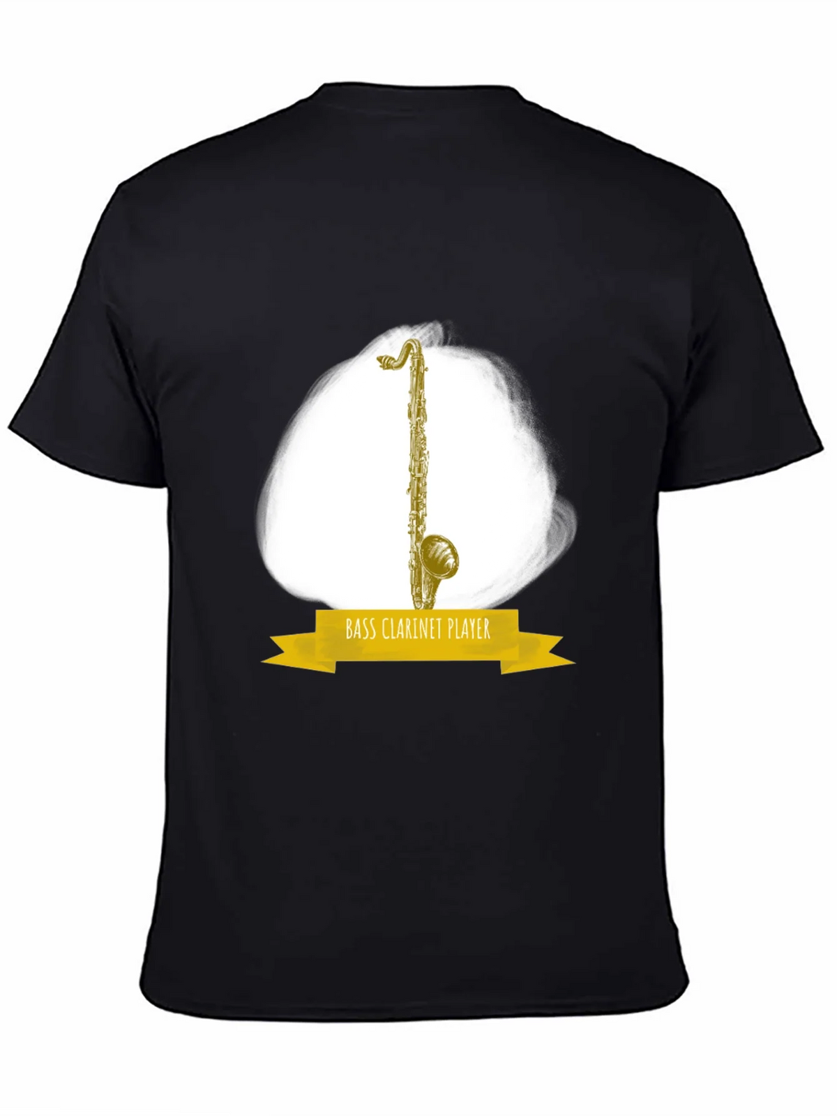 Bass Clarinet Player Graphic T-Shirt - Music Lover Tee product image 4