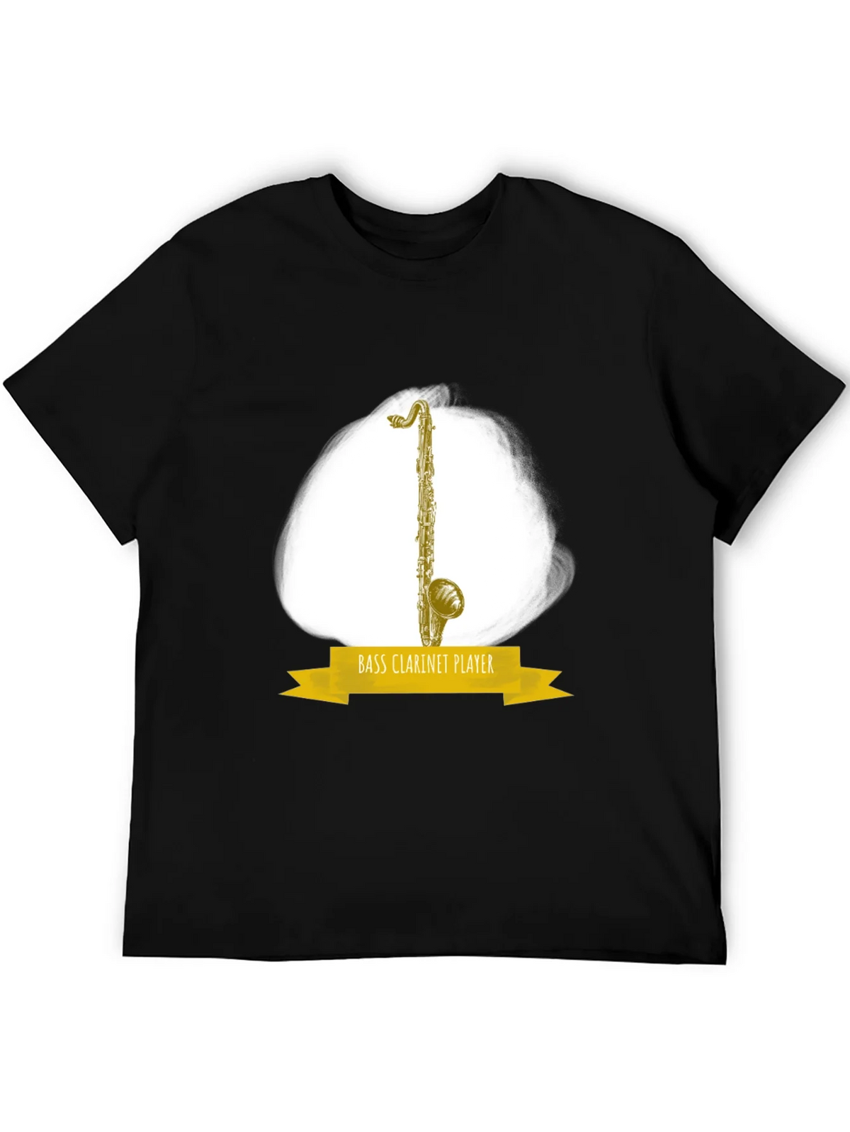 Bass Clarinet Player Graphic T-Shirt - Music Lover Tee product image 5