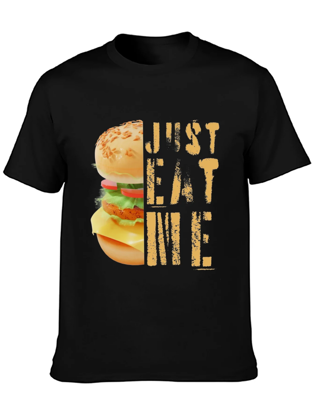 Just Eat Me Burger Graphic T-Shirt product image 3