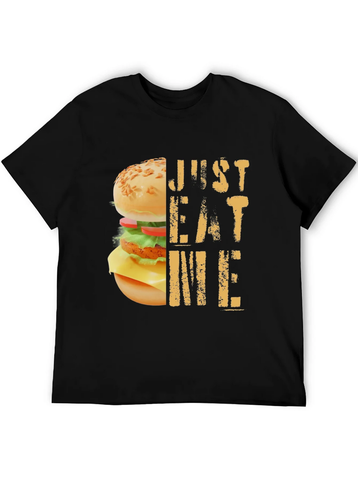 Just Eat Me Burger Graphic T-Shirt product image 5