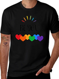 Be You Rainbow Hearts Pride T-Shirt product image 1