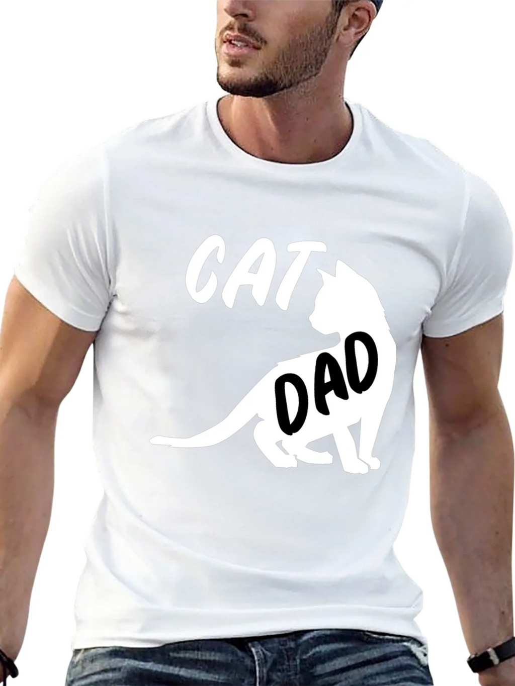 Cat Dad T-Shirt - Funny Pet Lover Tee product image 12