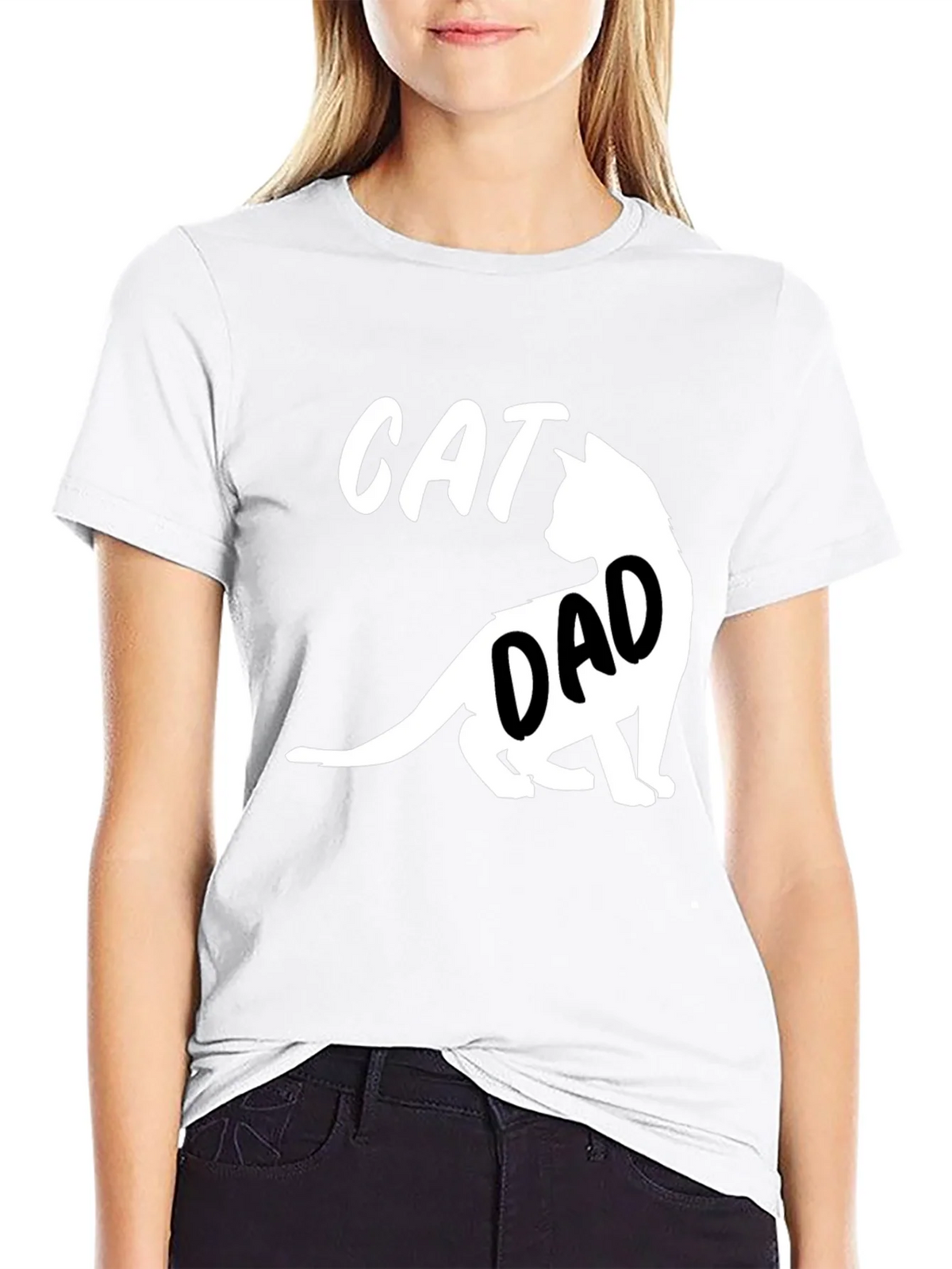 Cat Dad T-Shirt - Funny Pet Lover Tee product image 8