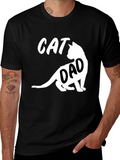 Cat Dad T-Shirt - Funny Pet Lover Tee product image 1