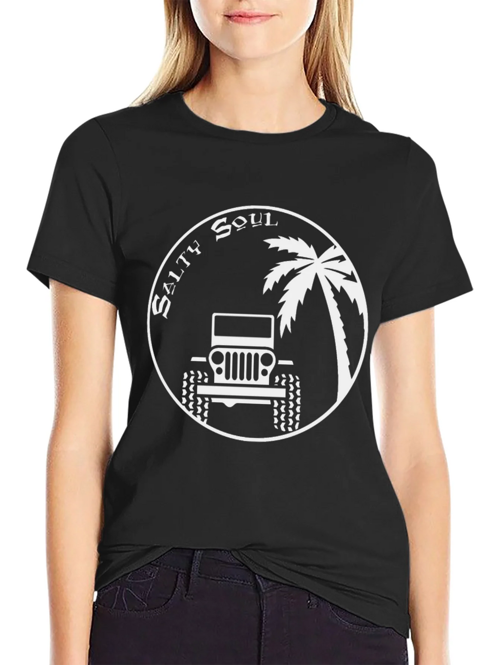Salty Soul Jeep T-Shirt - Tropical Adventure Wear product image 2