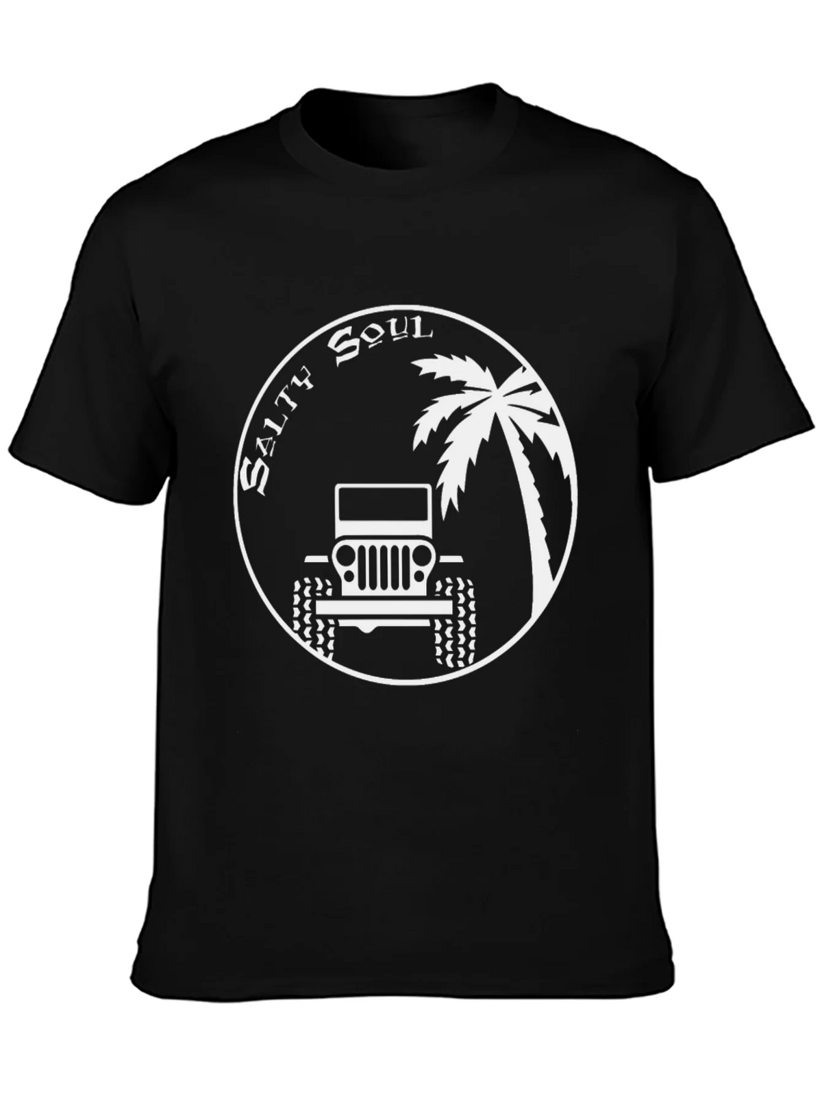 Salty Soul Jeep T-Shirt - Tropical Adventure Wear product image 3