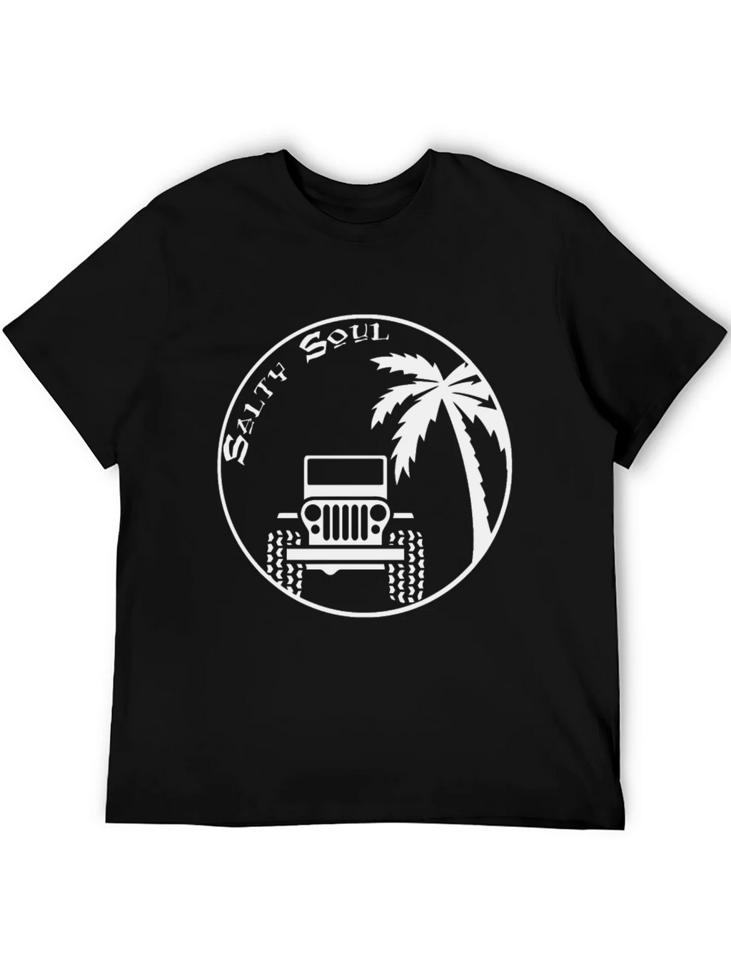 Salty Soul Jeep T-Shirt - Tropical Adventure Wear product image 5