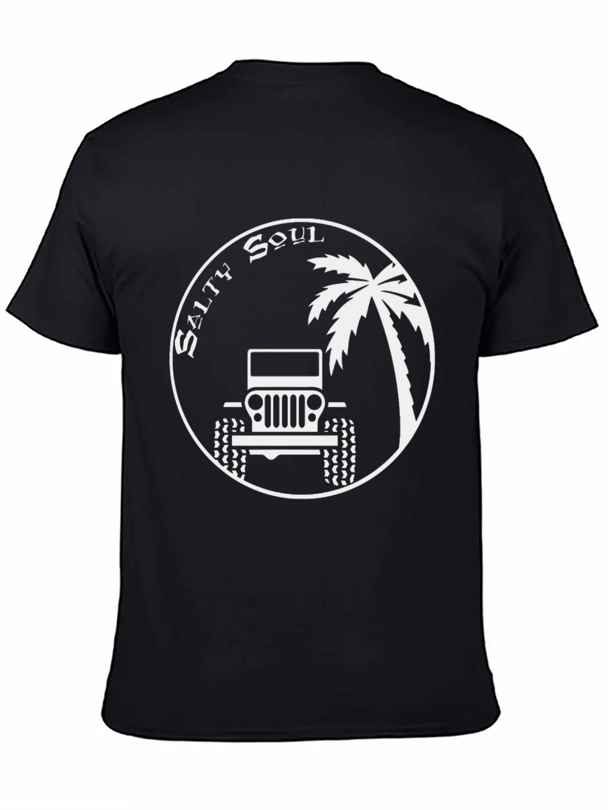 Salty Soul Jeep T-Shirt - Tropical Adventure Wear product image 4