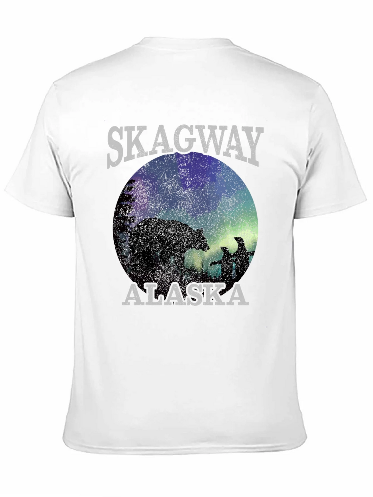 Skagway Alaska T-Shirt Bear Silhouette product image 10