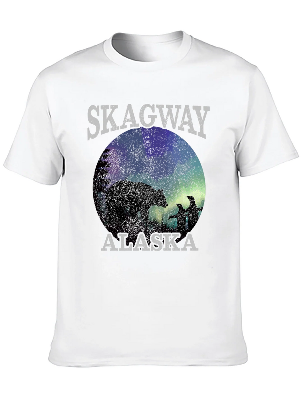 Skagway Alaska T-Shirt Bear Silhouette product image 9