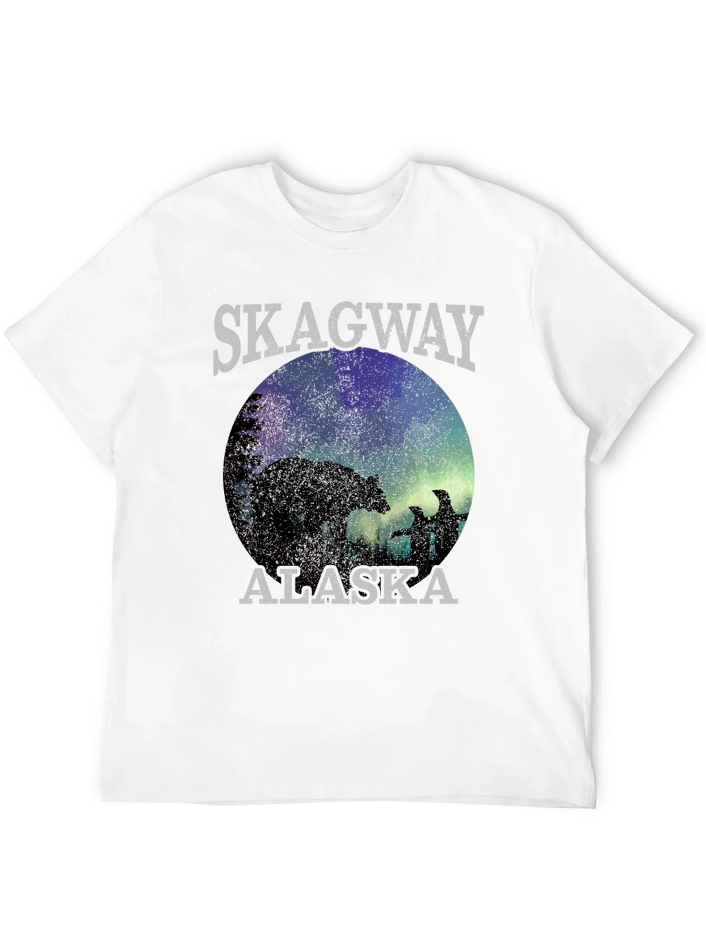 Skagway Alaska T-Shirt Bear Silhouette product image 11