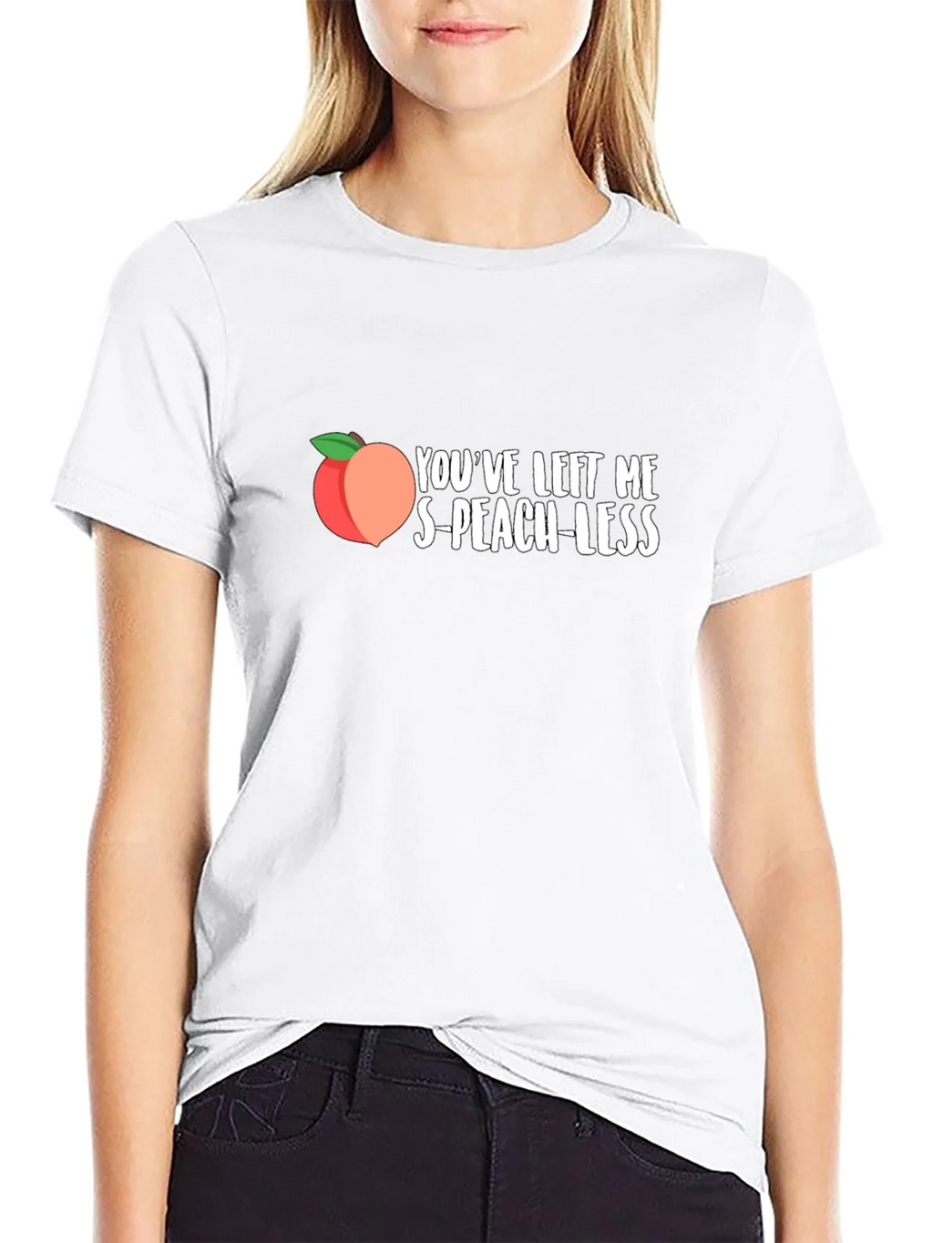 S-Peach-less Funny Graphic T-Shirt product image 7