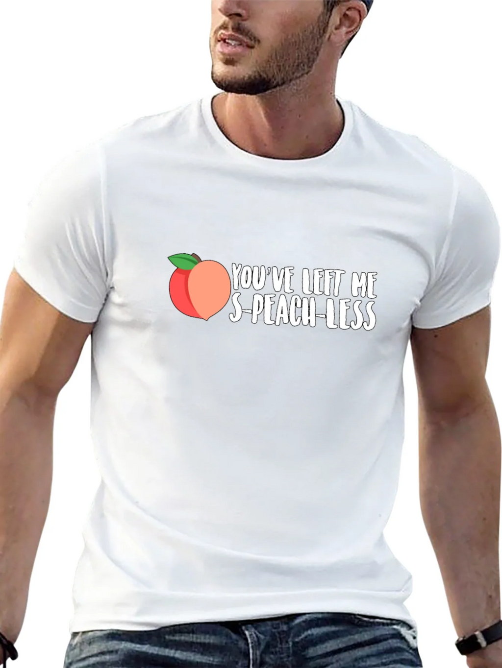 S-Peach-less Funny Graphic T-Shirt product image 11