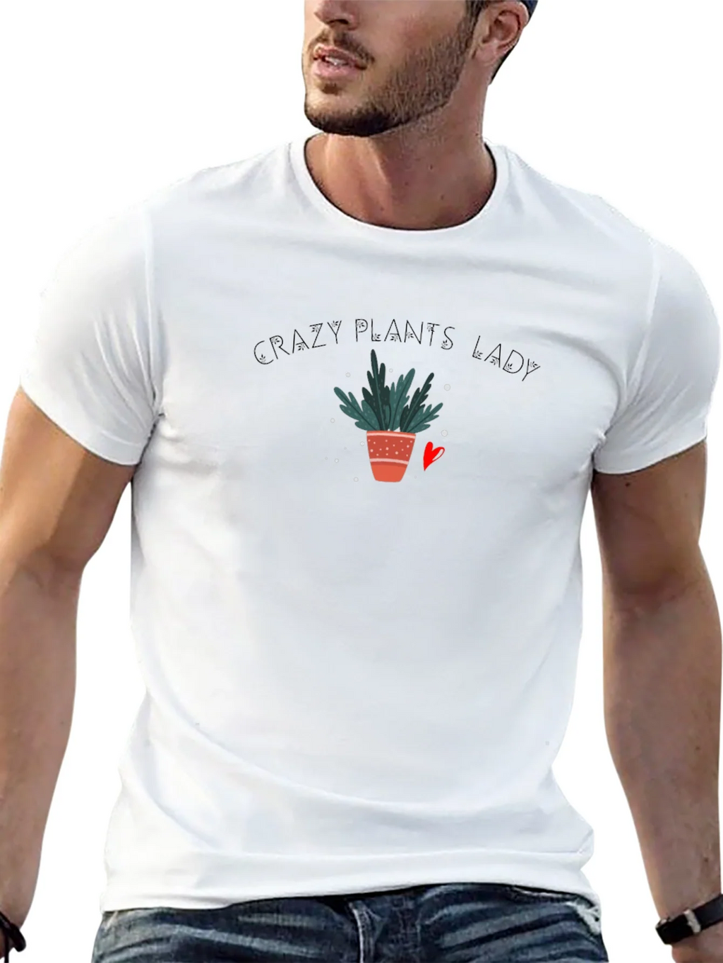 Crazy Plants Lady Graphic Tee - Houseplant Lover Shirt product image 12
