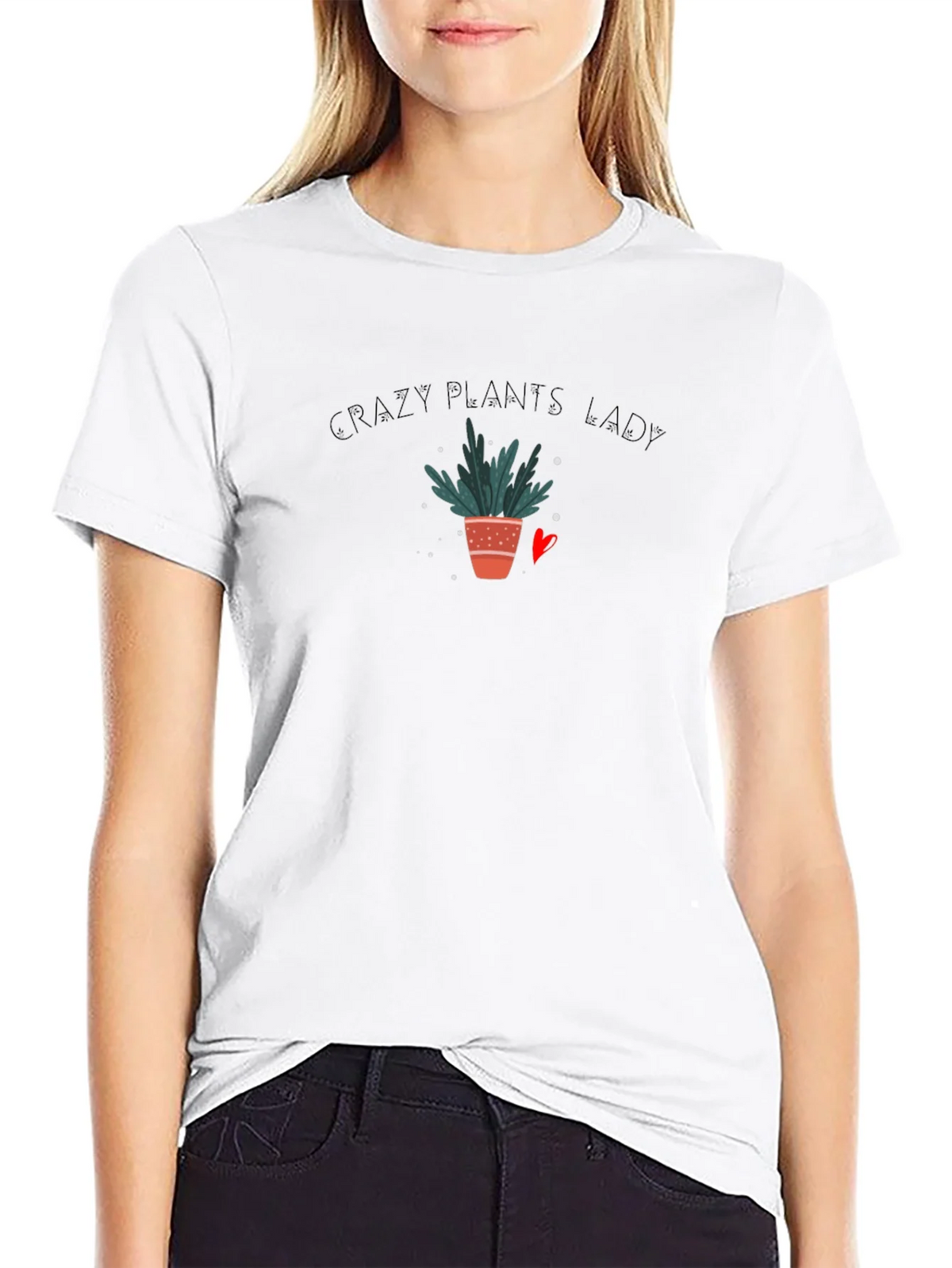 Crazy Plants Lady Graphic Tee - Houseplant Lover Shirt product image 8
