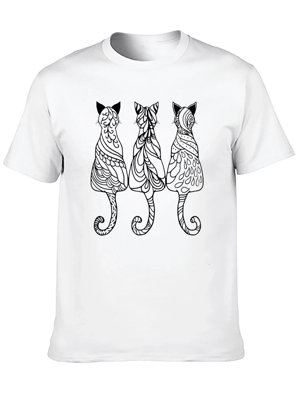 Black Cat Trio Graphic Tee product image 9