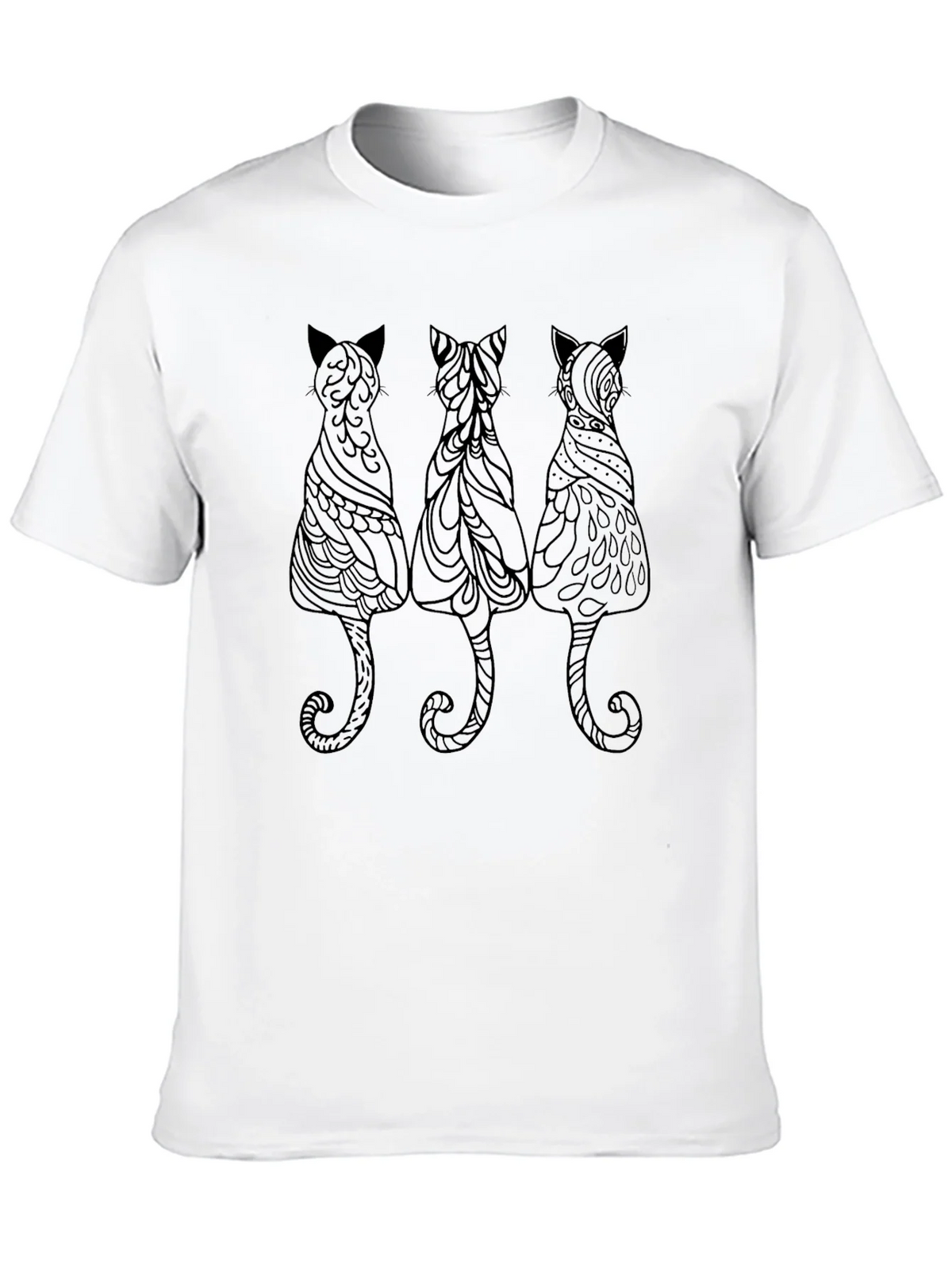 Black Cat Trio Graphic Tee product image 9