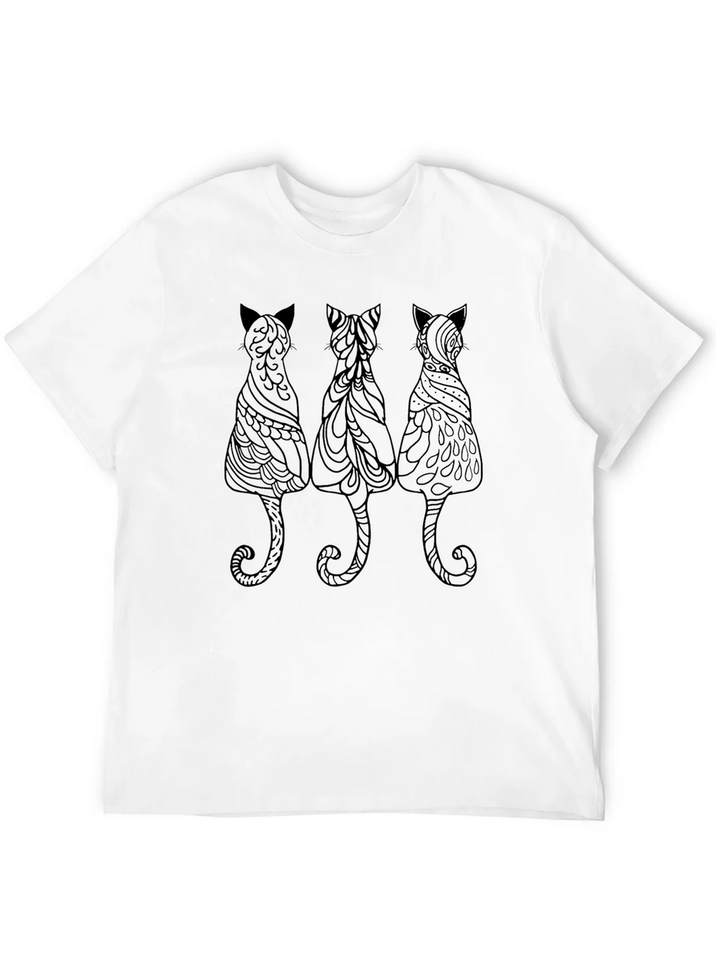 Black Cat Trio Graphic Tee product image 11