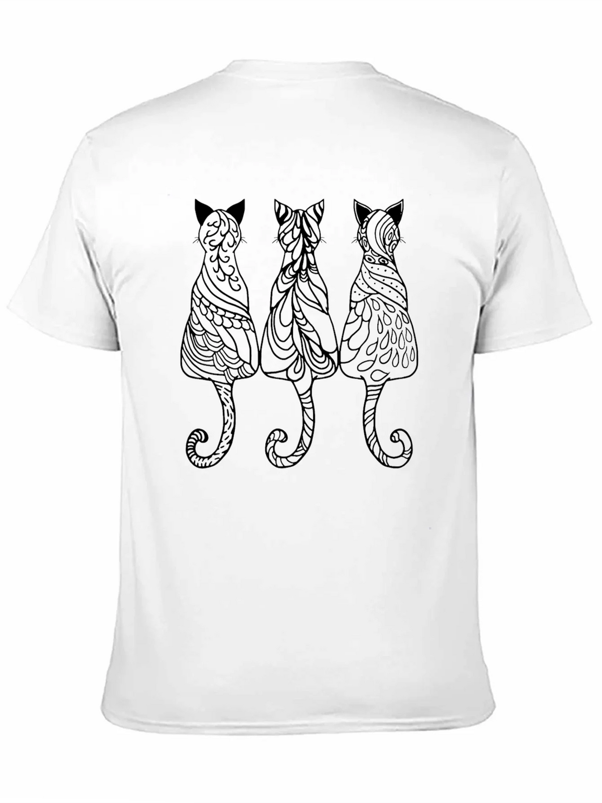 Black Cat Trio Graphic Tee product image 10