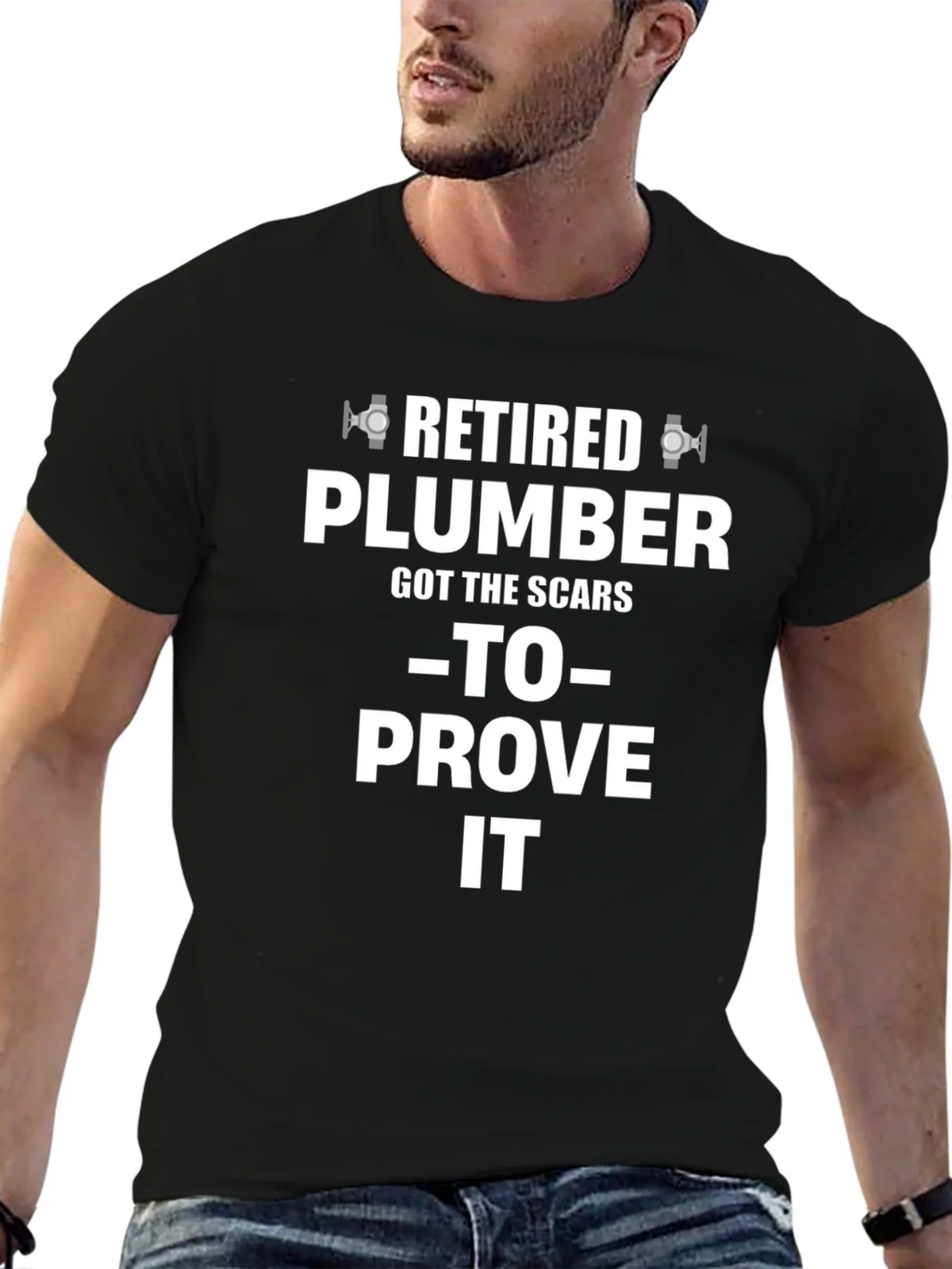 Retired Plumber T-Shirt - Scars to Prove It product image 5