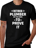 Retired Plumber T-Shirt - Scars to Prove It product image 1