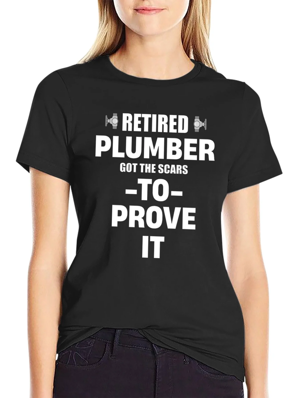 Retired Plumber T-Shirt - Scars to Prove It product image 2