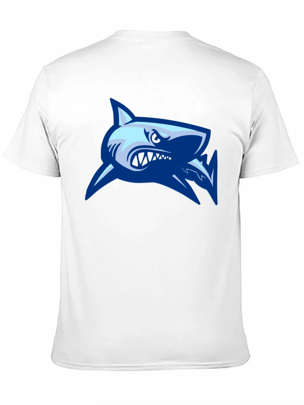 Cool Shark Graphic Black T-Shirt product image 4