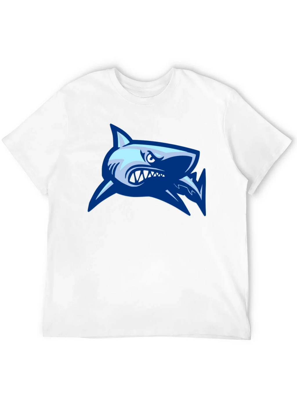 Cool Shark Graphic Black T-Shirt product image 5