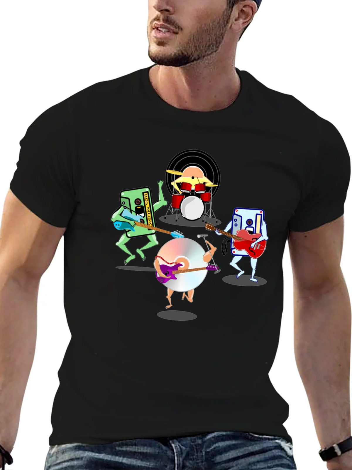 Retro Music Band Graphic T-Shirt product image 5