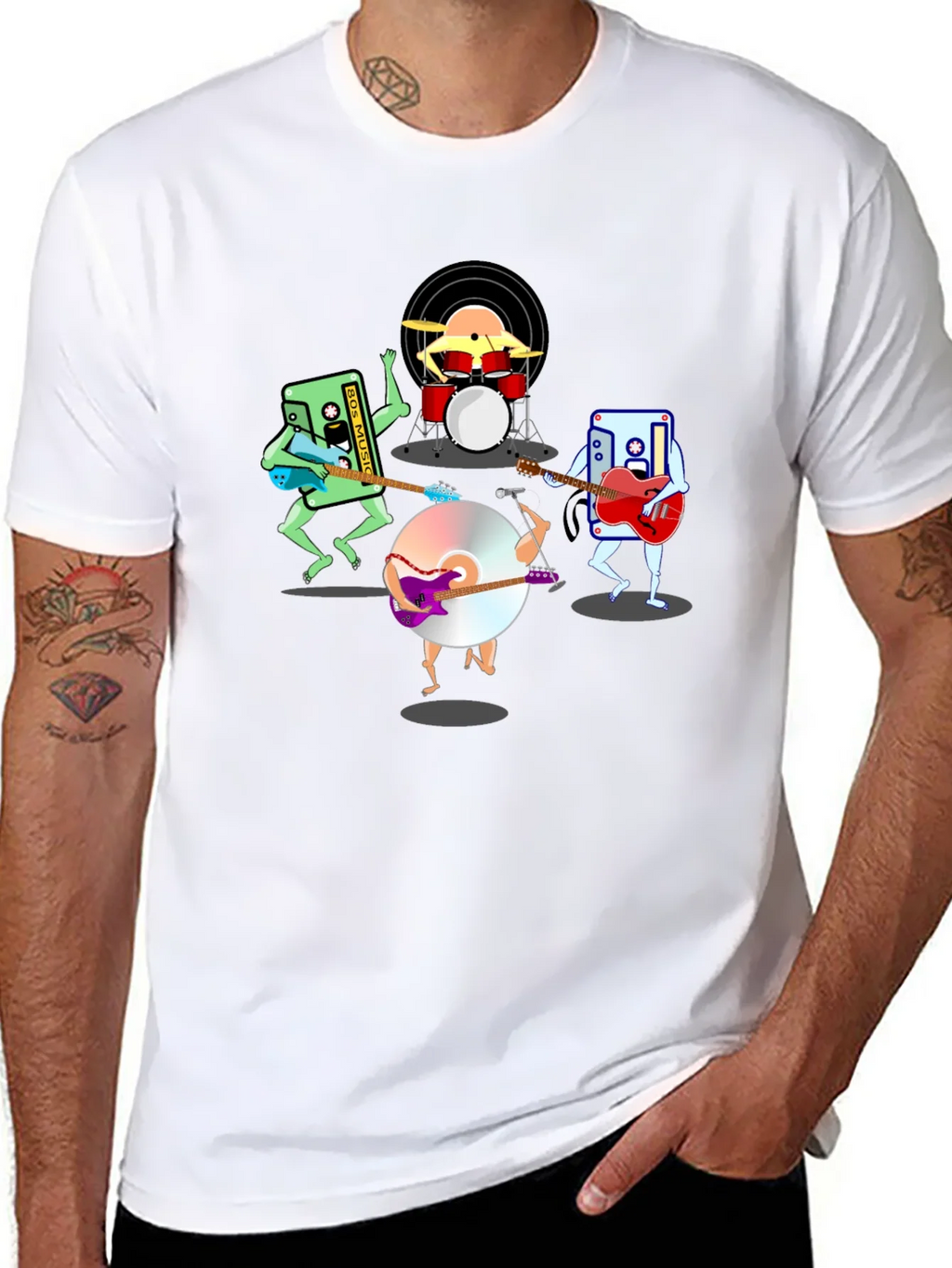 Retro Music Band Graphic T-Shirt product image 6