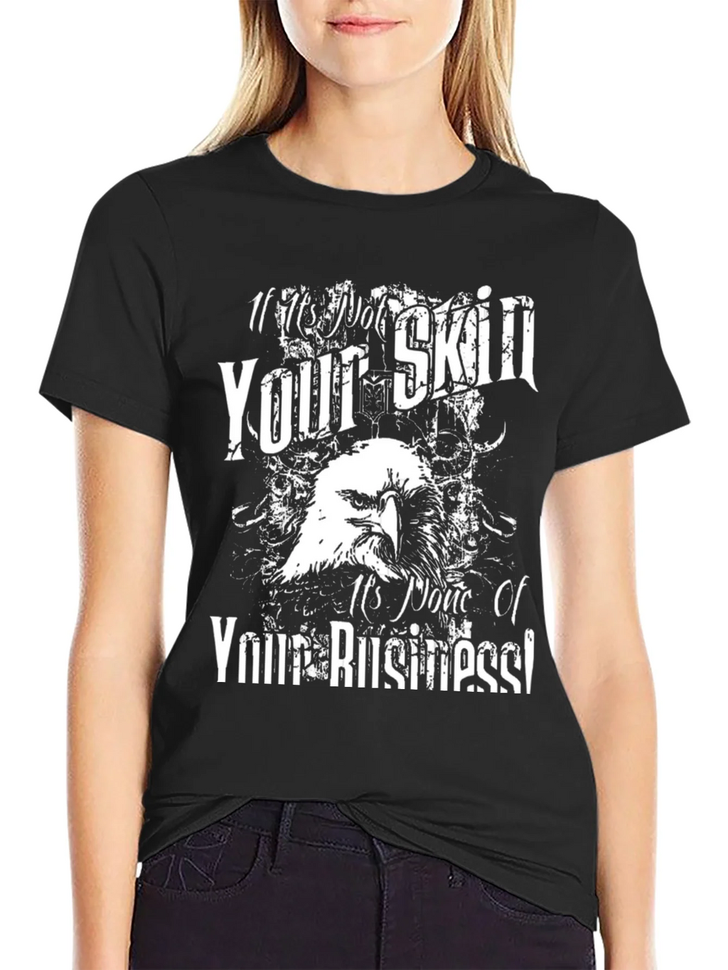 Edgy Eagle Graphic Tee - Its None of Your Business! product image 2
