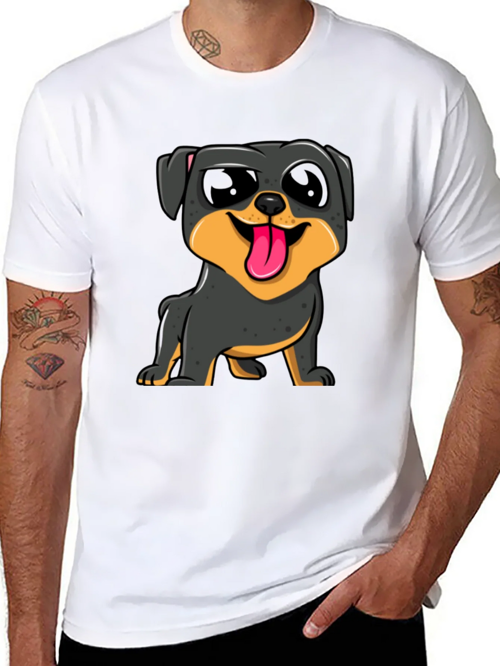 Cool Cartoon Dog T-Shirt product image 7