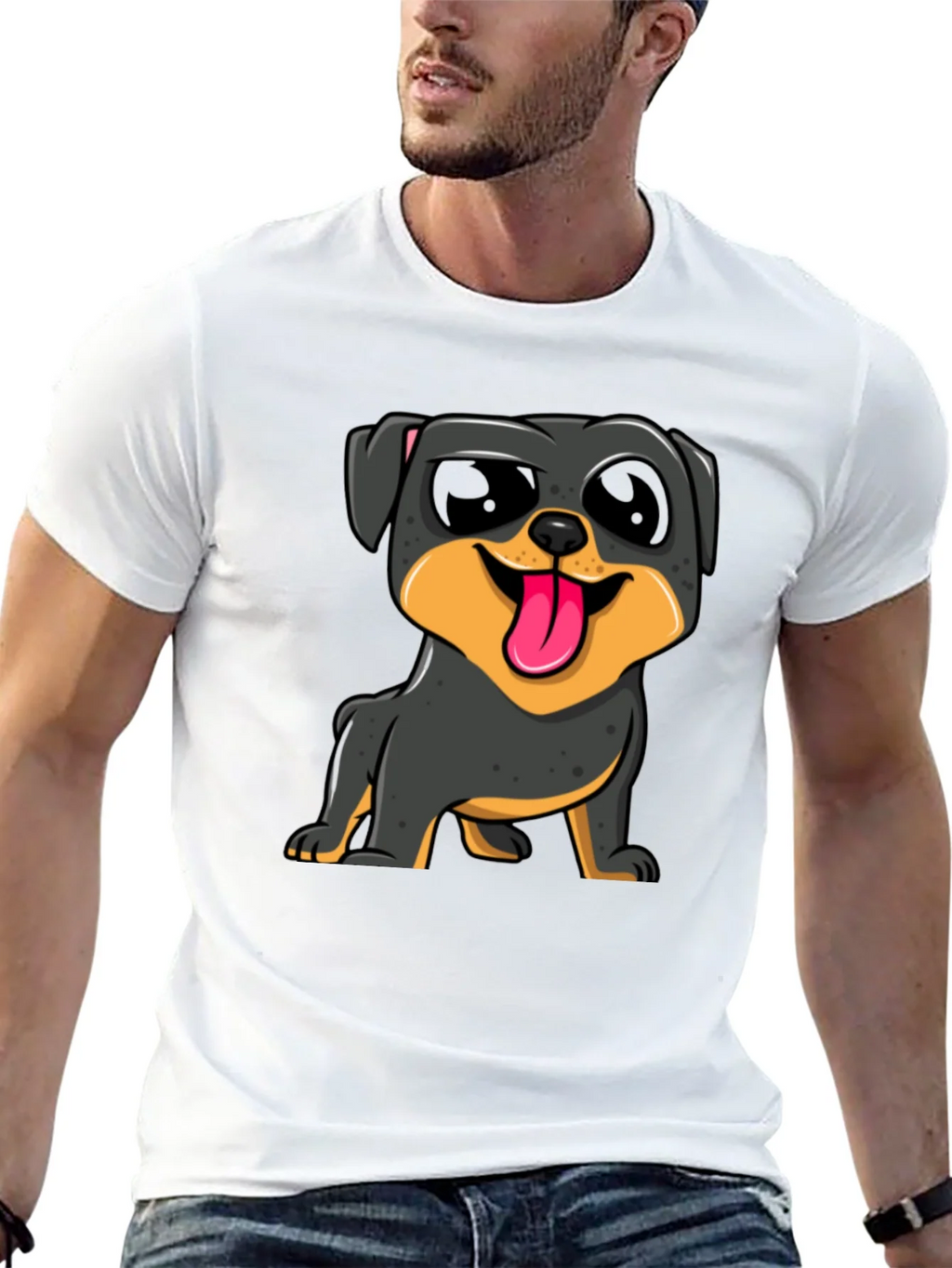 Cool Cartoon Dog T-Shirt product image 12